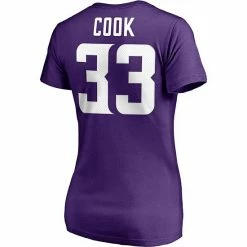 Women's Fanatics Branded Dalvin Cook Purple Minnesota Vikings Player Icon Name & Number V-Neck T-Shirt 4 Women's Fanatics Branded Dalvin Cook Purple Minnesota Vikings Player Icon Name & Number V-Neck T-Shirt -Metaverse shop unnamed file 23554