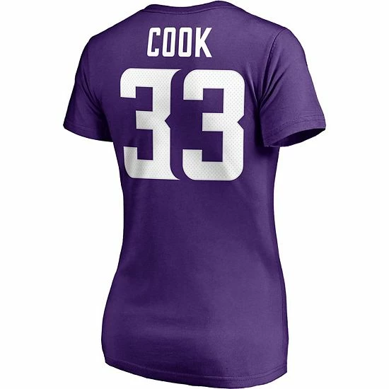Women's Fanatics Branded Dalvin Cook Purple Minnesota Vikings Player Icon Name & Number V-Neck T-Shirt Women's Fanatics Branded Dalvin Cook Purple Minnesota Vikings Player Icon Name & Number V-Neck T-Shirt -Metaverse shop unnamed file 23554