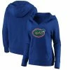 Women's Fanatics Branded Royal Florida Gators Primary Logo V-Neck Pullover Hoodie -Metaverse shop unnamed file 23561