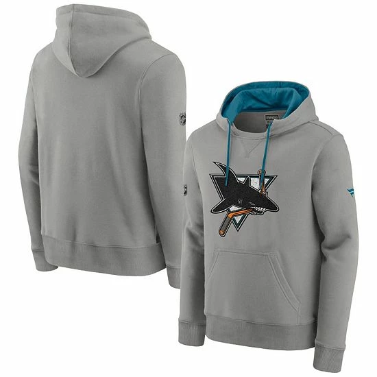 Men's Fanatics Branded Gray/Teal San Jose Sharks Special Edition Archival Throwback Pullover Hoodie Men's Fanatics Branded Gray/Teal San Jose Sharks Special Edition Archival Throwback Pullover Hoodie -Metaverse shop unnamed file 23574