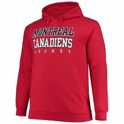 Men's Fanatics Branded Red Montreal Canadiens Big & Tall Pullover Hoodie 4 Men's Fanatics Branded Red Montreal Canadiens Big & Tall Pullover Hoodie -Metaverse shop unnamed file 23579