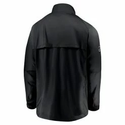 Men's Fanatics Branded Black Chicago Blackhawks Authentic Pro Locker Room Rink Raglan Full-Zip Jacket -Metaverse shop unnamed file 23593