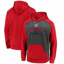 Men's Fanatics Branded Charcoal/Red Washington Nationals Game Day Ready Raglan Pullover Hoodie 3 Men's Fanatics Branded Charcoal/Red Washington Nationals Game Day Ready Raglan Pullover Hoodie -Metaverse shop unnamed file 23628