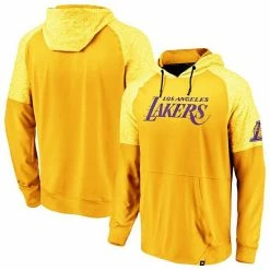 Men's Fanatics Branded Gold Los Angeles Lakers Made To Move Space Dye Raglan Pullover Hoodie -Metaverse shop unnamed file 23631