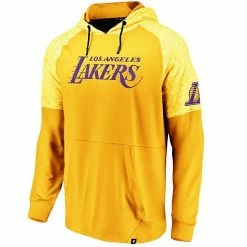 Men's Fanatics Branded Gold Los Angeles Lakers Made To Move Space Dye Raglan Pullover Hoodie -Metaverse shop unnamed file 23632