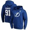 Men's Fanatics Branded Steven Stamkos Blue Tampa Bay Lightning Authentic Stack Name & Number Pullover Hoodie -Metaverse shop unnamed file 23636