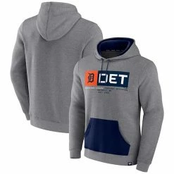 Men's Fanatics Branded Heathered Gray/Navy Detroit Tigers Iconic Steppin Up Fleece Pullover Hoodie 7 Men's Fanatics Branded Heathered Gray/Navy Detroit Tigers Iconic Steppin Up Fleece Pullover Hoodie -Metaverse shop unnamed file 23666