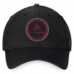 Men's Fanatics Branded Black Arizona Coyotes Authentic Pro Team Training Camp Practice Flex Hat -Metaverse shop unnamed file 23691