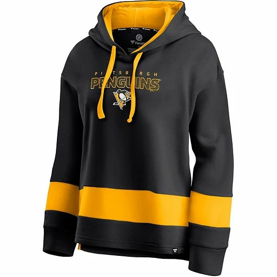 Women's Fanatics Branded Black/Gold Pittsburgh Penguins Colors of Pride Colorblock Pullover Hoodie Women's Fanatics Branded Black/Gold Pittsburgh Penguins Colors Of Pride Colorblock Pullover Hoodie -Metaverse shop unnamed file 23719