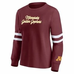 Women's Fanatics Branded Maroon Minnesota Golden Gophers Home Stretch Pullover Sweatshirt 4 Women's Fanatics Branded Maroon Minnesota Golden Gophers Home Stretch Pullover Sweatshirt -Metaverse shop unnamed file 23735