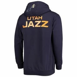 Men's Fanatics Branded Donovan Mitchell Navy Utah Jazz Player Name & Number Full-Zip Hoodie Jacket -Metaverse shop unnamed file 23806