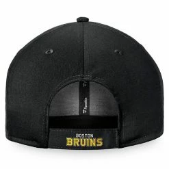 Men's Fanatics Branded Black/Gold Boston Bruins Core Adjustable Hat 6 Men's Fanatics Branded Black/Gold Boston Bruins Core Adjustable Hat -Metaverse shop unnamed file 23814
