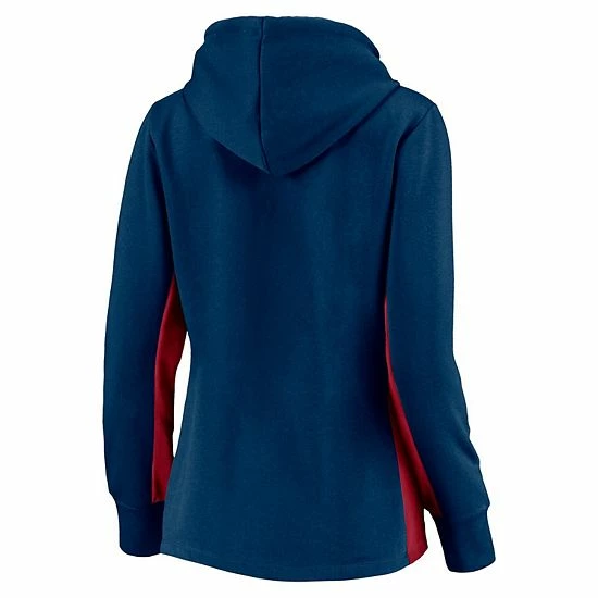 Women's Fanatics Branded Navy/Red Houston Texans Game Ready Pullover Hoodie 6 Women's Fanatics Branded Navy/Red Houston Texans Game Ready Pullover Hoodie - Image 4