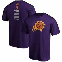 Fanatics Men's Majestic Chris Paul Purple Phoenix Suns Playmaker Name & Number T-Shirt