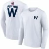 Men's Fanatics Branded White Chicago Cubs Fly The W Hometown Collection Long Sleeve T-Shirt -Metaverse shop unnamed file 23907