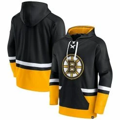 Men's Fanatics Branded Black Boston Bruins Big & Tall First Battle Power Play Pullover Hoodie -Metaverse shop unnamed file 23932