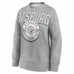 Women's Fanatics Branded Heathered Gray Pittsburgh Steelers Jump Distribution Tri-Blend Pullover Sweatshirt 8 Women's Fanatics Branded Heathered Gray Pittsburgh Steelers Jump Distribution Tri-Blend Pullover Sweatshirt -Metaverse shop unnamed file 2400