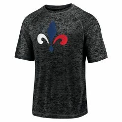 Men's Fanatics Branded Black Paris Saint-Germain Fleur-De-Lys Space-Dye Raglan T-Shirt -Metaverse shop unnamed file 24001