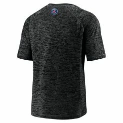 Men's Fanatics Branded Black Paris Saint-Germain Fleur-De-Lys Space-Dye Raglan T-Shirt -Metaverse shop unnamed file 24002