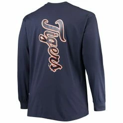 Men's Fanatics Branded Navy Detroit Tigers Big & Tall Solid Back Hit Long Sleeve T-Shirt 5 Men's Fanatics Branded Navy Detroit Tigers Big & Tall Solid Back Hit Long Sleeve T-Shirt -Metaverse shop unnamed file 24023