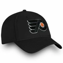 Men's Fanatics Branded Black Philadelphia Flyers Core Primary Logo Flex Hat -Metaverse shop unnamed file 24026
