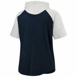 Men's Fanatics Branded Navy/Heathered Gray Minnesota Twins Big & Tall Raglan Pullover Hoodie -Metaverse shop unnamed file 24066