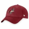 Men's Fanatics Branded Garnet Arizona Coyotes Core Adjustable Hat