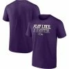 Men's Fanatics Branded Purple Baltimore Ravens Play Like A Raven Heavy Hitter T-Shirt -Metaverse shop unnamed file 241