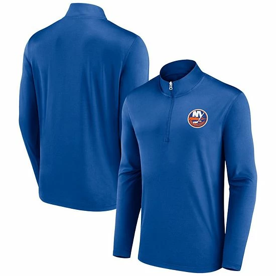 Men's Fanatics Branded Royal New York Islanders Underdog Mindset Quarter-Zip Jacket Men's Fanatics Branded Royal New York Islanders Underdog Mindset Quarter-Zip Jacket -Metaverse shop unnamed file 2410