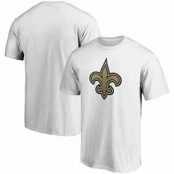 Men's Fanatics Branded White New Orleans Saints Primary Logo Team T-Shirt -Metaverse shop unnamed file 24141