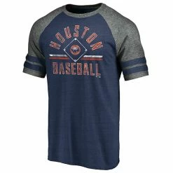 Men's Fanatics Branded Heathered Navy/Gray Houston Astros True Classics Diamond Legacy Tri-Blend Raglan T-Shirt 4 Men's Fanatics Branded Heathered Navy/Gray Houston Astros True Classics Diamond Legacy Tri-Blend Raglan T-Shirt -Metaverse shop unnamed file 24146