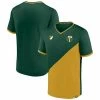 Men's Fanatics Branded Green/Gold Portland Timbers Striker V-Neck T-Shirt -Metaverse shop unnamed file 24178
