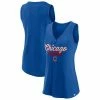 Women's Fanatics Branded Royal Chicago Cubs Iconic V-Neck Tank Top -Metaverse shop unnamed file 24185