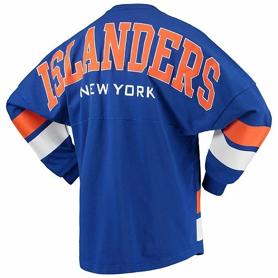 Women's Fanatics Branded Royal New York Islanders Lace-Up Jersey T-Shirt Women's Fanatics Branded Royal New York Islanders Lace-Up Jersey T-Shirt -Metaverse shop unnamed file 24196