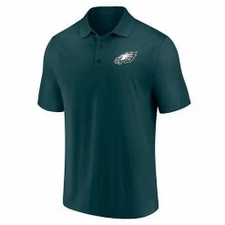 Men's Fanatics Branded Midnight Green/Black Philadelphia Eagles Home And Away 2-Pack Polo Set -Metaverse shop unnamed file 24215