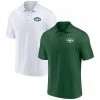 Men's Fanatics Branded Green/White New York Jets Home And Away 2-Pack Polo Set 2 Men's Fanatics Branded Green/White New York Jets Home And Away 2-Pack Polo Set -Metaverse shop unnamed file 24221