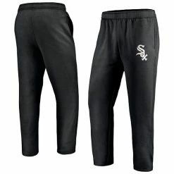 Men's Fanatics Branded Black Chicago White Sox Primary Logo Sweatpants
