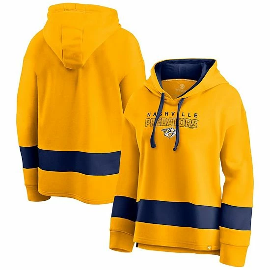 Women's Fanatics Branded Gold/Navy Nashville Predators Colors of Pride Colorblock Pullover Hoodie Women's Fanatics Branded Gold/Navy Nashville Predators Colors Of Pride Colorblock Pullover Hoodie -Metaverse shop unnamed file 24247