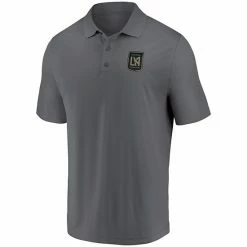 Men's Fanatics Branded Black/Gray LAFC Primary Logo Two-Pack Polo Set -Metaverse shop unnamed file 24255