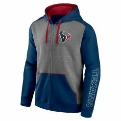 Men's Fanatics Branded Heathered Charcoal/Navy Houston Texans Expansion Full-Zip Hoodie 8 Men's Fanatics Branded Heathered Charcoal/Navy Houston Texans Expansion Full-Zip Hoodie -Metaverse shop unnamed file 24258