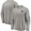 Men's Fanatics Branded Heathered Gray Paris Saint-Germain Pullover Sweatshirt