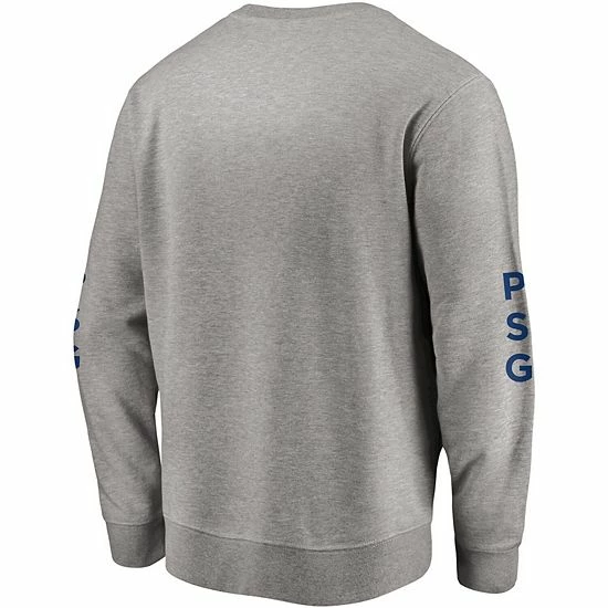 Men's Fanatics Branded Heathered Gray Paris Saint-Germain Pullover Sweatshirt Men's Fanatics Branded Heathered Gray Paris Saint-Germain Pullover Sweatshirt -Metaverse shop unnamed file 24284