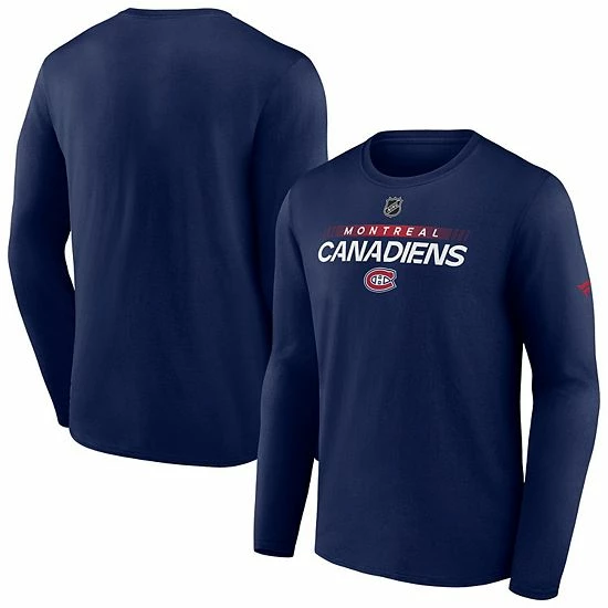 Men's Fanatics Branded Navy Montreal Canadiens Authentic Pro Core Collection Prime Wordmark Long Sleeve T-Shirt Men's Fanatics Branded Navy Montreal Canadiens Authentic Pro Core Collection Prime Wordmark Long Sleeve T-Shirt -Metaverse shop unnamed file 24309