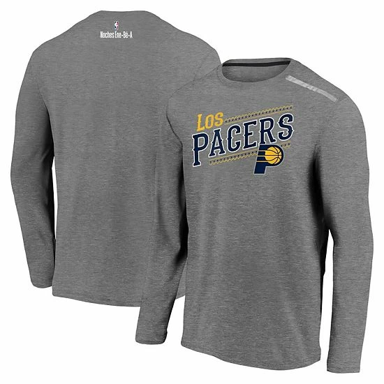Men's Fanatics Branded Heather Charcoal Indiana Pacers 2021 Noches Éne-Bé-A Authentic Shooting Long Sleeve T-Shirt Men's Fanatics Branded Heather Charcoal Indiana Pacers 2021 Noches Éne-Bé-A Authentic Shooting Long Sleeve T-Shirt -Metaverse shop unnamed file 24325