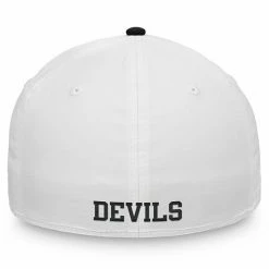 Men's Fanatics Branded Black/White New Jersey Devils Prep Squad Flex Hat -Metaverse shop unnamed file 24347