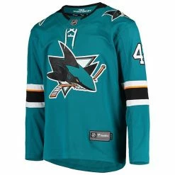 Men's Fanatics Branded Joel Ward Teal San Jose Sharks Breakaway Home Player Jersey 4 Men's Fanatics Branded Joel Ward Teal San Jose Sharks Breakaway Home Player Jersey -Metaverse shop unnamed file 24358
