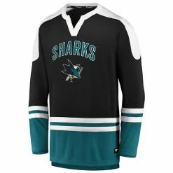 Men's Fanatics Branded Black/Teal San Jose Sharks Iconic Slapshot Long Sleeve T-Shirt 3 Men's Fanatics Branded Black/Teal San Jose Sharks Iconic Slapshot Long Sleeve T-Shirt -Metaverse shop unnamed file 24369