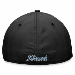 Men's Fanatics Branded Black Miami Marlins Iconic Gradient Flex Hat -Metaverse shop unnamed file 24463
