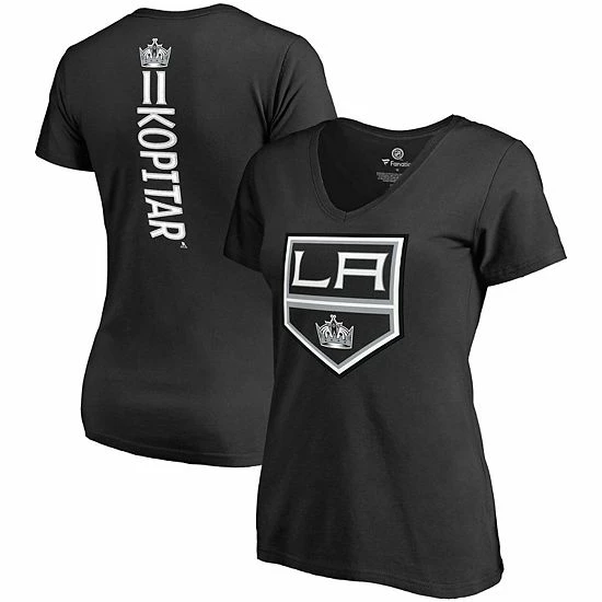 Women's Fanatics Branded Anze Kopitar Black Los Angeles Kings Plus Size Backer Name & Number V-Neck T-Shirt Women's Fanatics Branded Anze Kopitar Black Los Angeles Kings Plus Size Backer Name & Number V-Neck T-Shirt -Metaverse shop unnamed file 24465