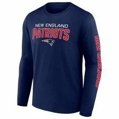 Men's Fanatics Branded Navy New England Patriots Go The Distance Long Sleeve T-Shirt 4 Men's Fanatics Branded Navy New England Patriots Go The Distance Long Sleeve T-Shirt -Metaverse shop unnamed file 24482
